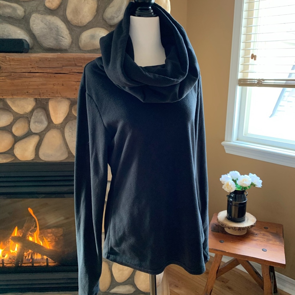 Bench polar fleece cowl neck sweater